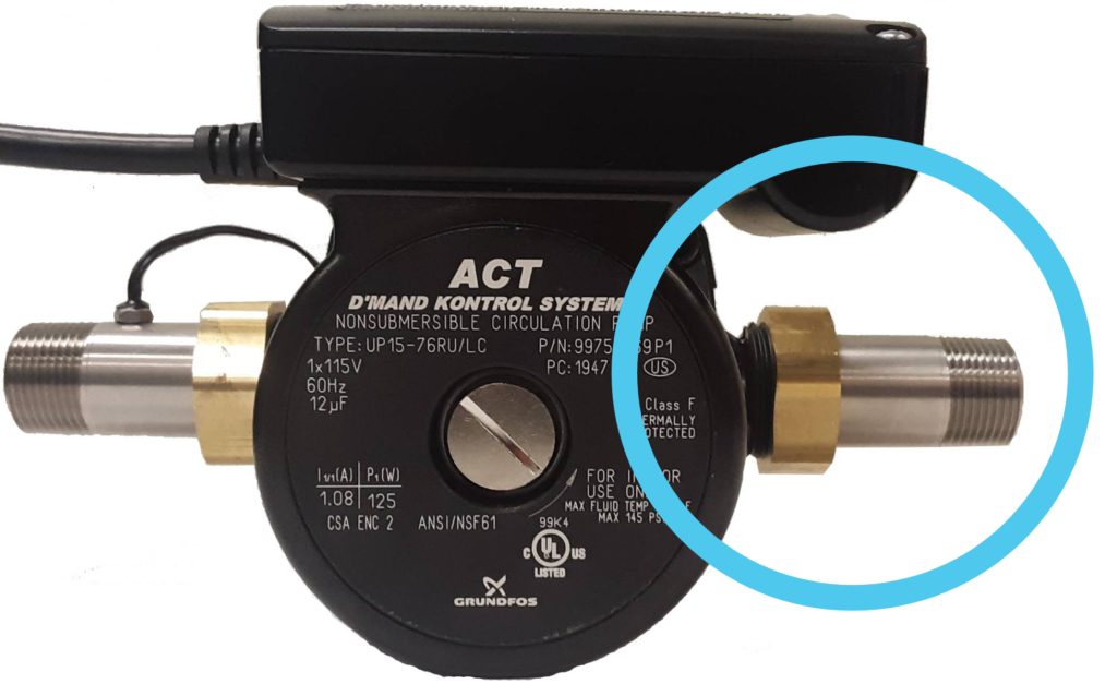 title 24 compliant act1 pump with thermo sensor