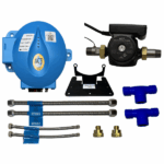 ACT2-BTR Includes (2) 18” Flex Lines, (2) Custom Blue Tees, (1) Small Mounting Bracket, (2) 3/8” Adapters and (1) Integrated Temperature Sensor. Indoor use only.
