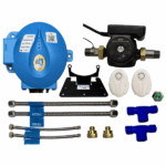 ACT2-RETROFIT-BTKIT Includes (1) Hardwired LED Activation Button, (2) 18” Flex Lines, (2) 12” Flex Lines, (1) Small Mounting Bracket, (2) 3/8” Adapters and (1) Integrated Temperature Sensor. Indoor use only.